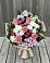 Букет цветов из: Альстромерии, Гвоздики, Розы и Хризантемы в Гусь-Железном
