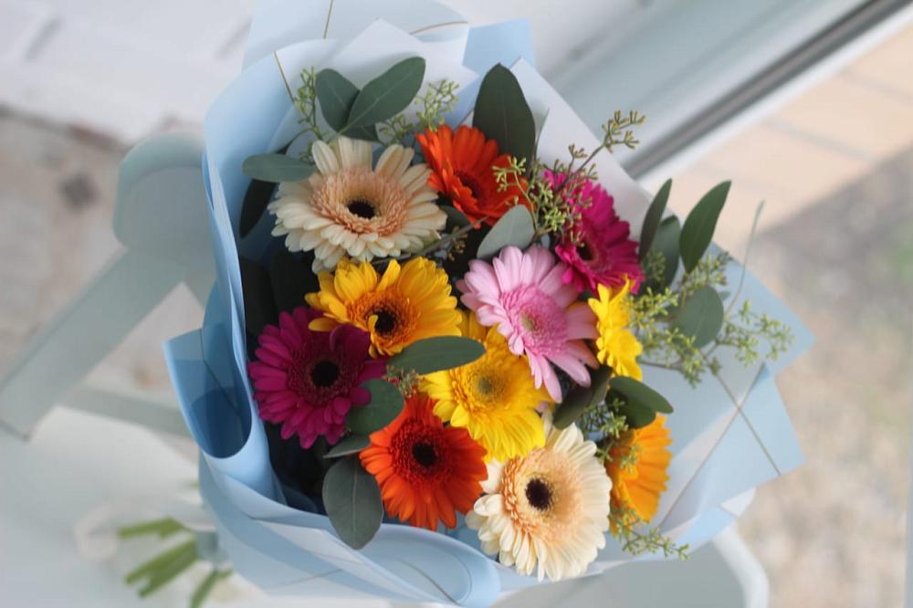 Букет цветов из: Герберы в Гусь-Железном