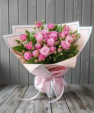 Букет Розовый кустик в Гусь-Железном