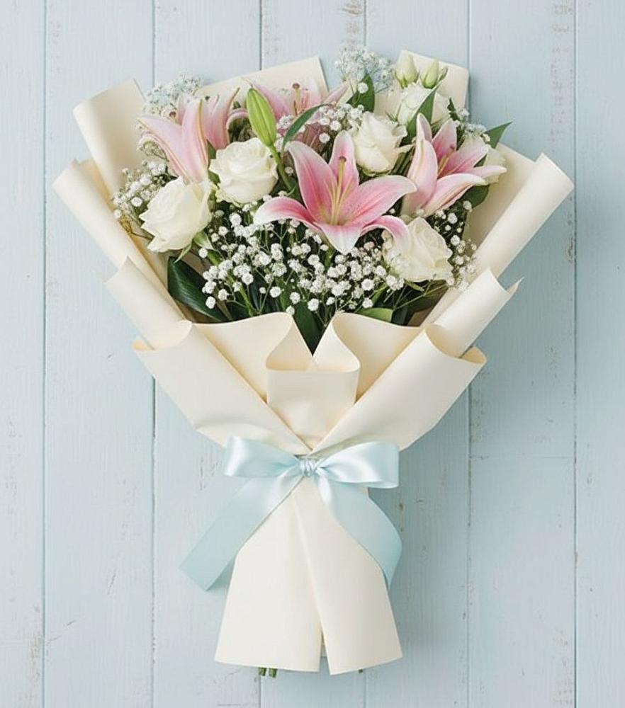 Букет цветов из: Лилии в Гусь-Железном