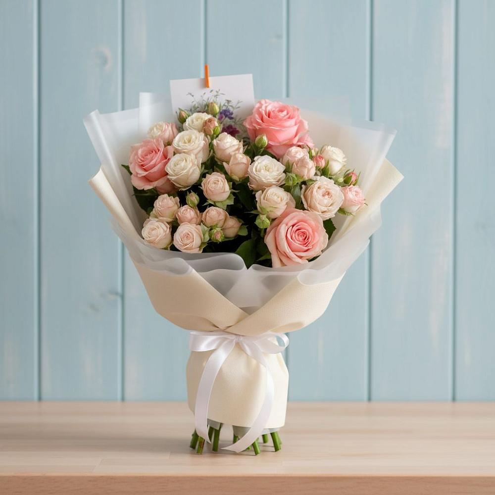 Букет цветов из: Розы в Гусь-Железном