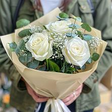 Букет Нежные грёзы в Гусь-Железном Букет цветов из: Розы в Гусь-Железном