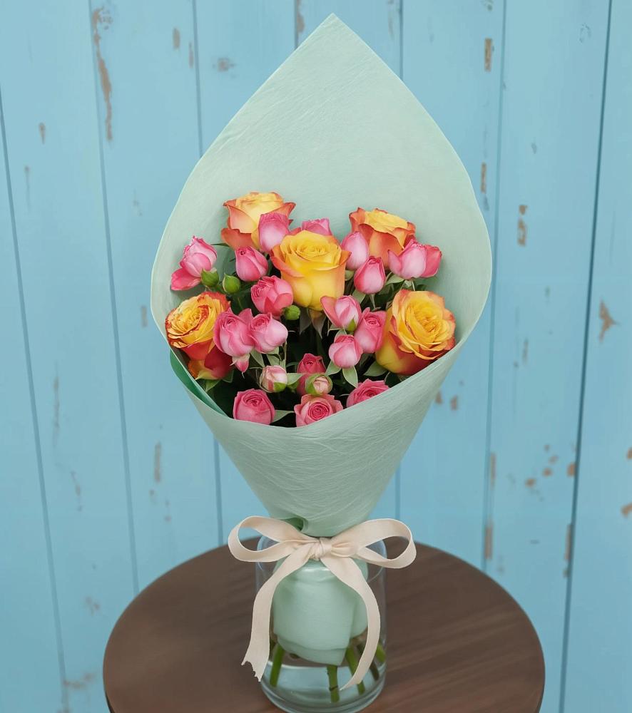 Букет цветов из: Розы в Гусь-Железном