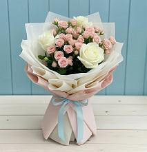 Букет цветов из:  Розы #REPLACE_PRED# Гусь-Железном