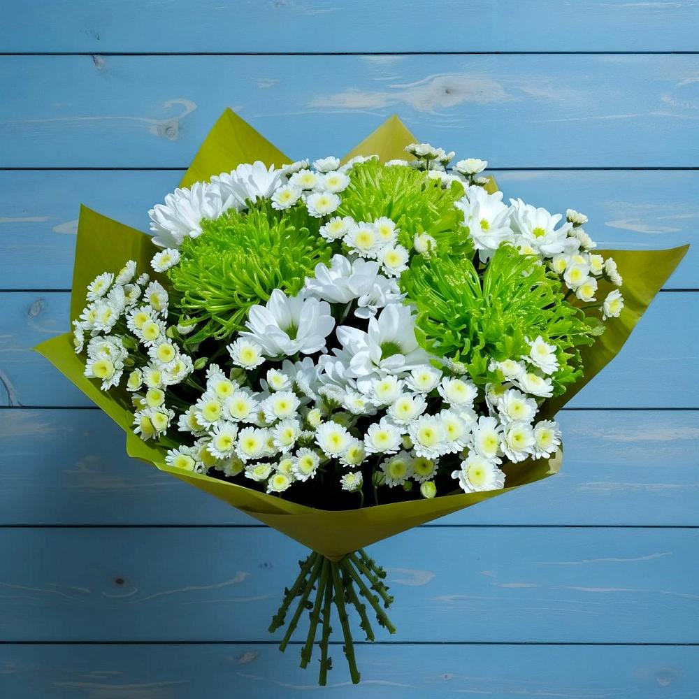 Букет цветов из: Хризантемы в Гусь-Железном