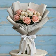 Букет цветов из:  Розы в Гусь-Железном