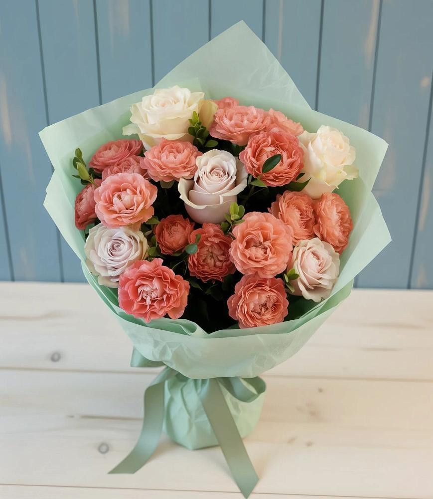 Букет цветов из: Розы в Гусь-Железном