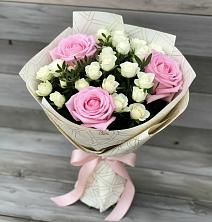 Букет цветов из:  Розы в Гусь-Железном