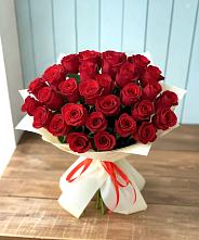 Букет 29 Красных роз в Гусь-Железном