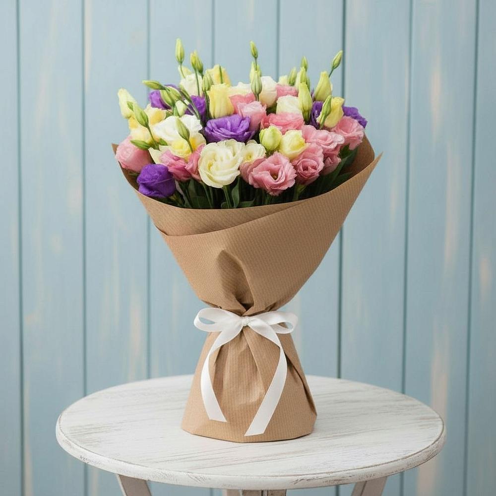 Букет цветов из: Лизиантусы в Гусь-Железном