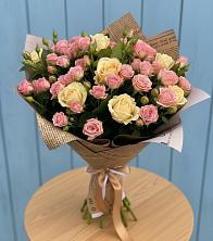 Букет цветов из:  Розы в Гусь-Железном