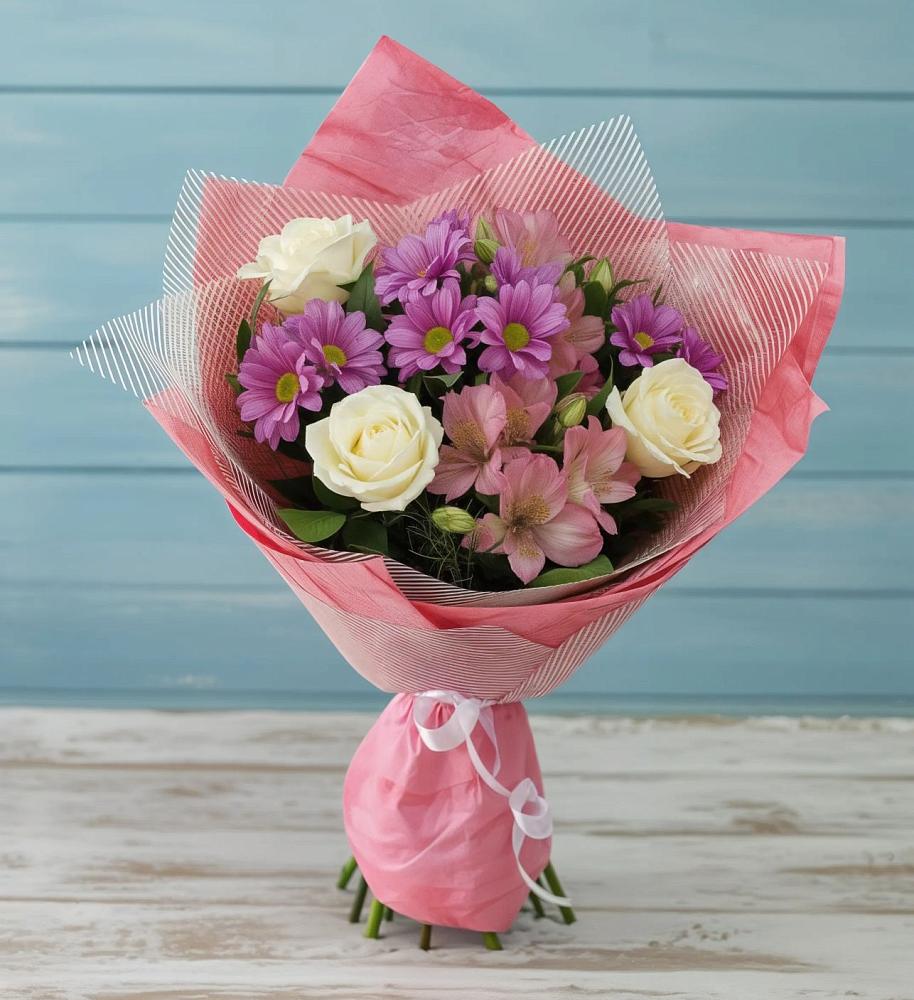 Букет цветов из: Герберы в Гусь-Железном