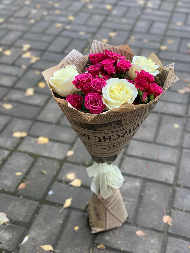 Букет цветов из: Розы в Гусь-Железном