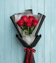 Букет цветов из:  Розы #REPLACE_PRED# Гусь-Железном