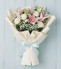 Букет цветов из:  Лилии в Гусь-Железном